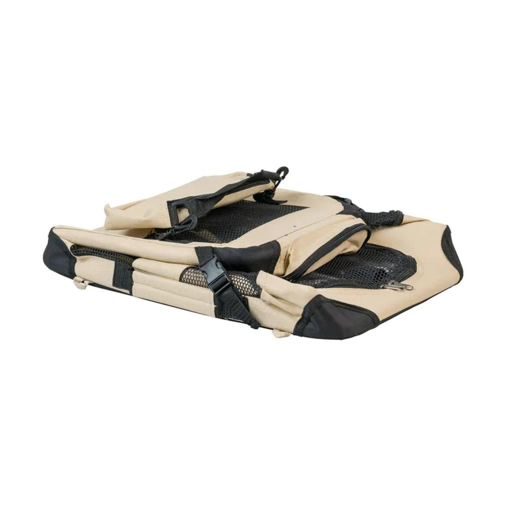 Armarkat Folding Soft Dog Crate Pet Travel Carrier - Beige